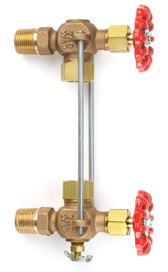 United Brass Works 34014 Long Shank Water Gauge Fixture Set