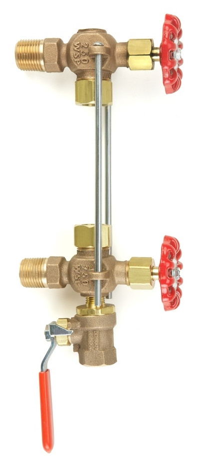 United Brass Works 34031 Short Shank Water Gauge Fixture Set
