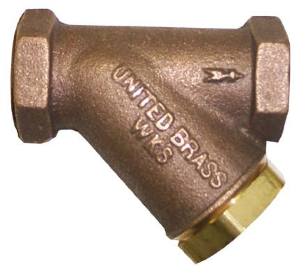 United Brass Works 200WSC Strainer with Solid Cap