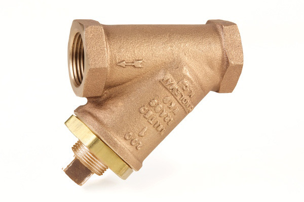 United Brass Works 200WBP Strainer with Brass Plug