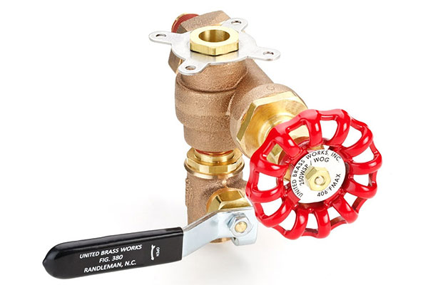 United Brass Works 903 1/2″ High Pressure Lower Gauge Fixture Valve