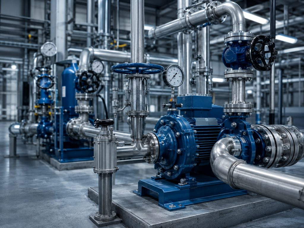 Industrial supply solutions for valves and pumps